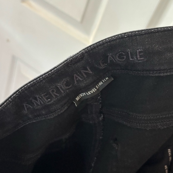 American Eagle Highest Rise Flare Next Level Stretch Jeans Size 8 - Picture 7 of 8